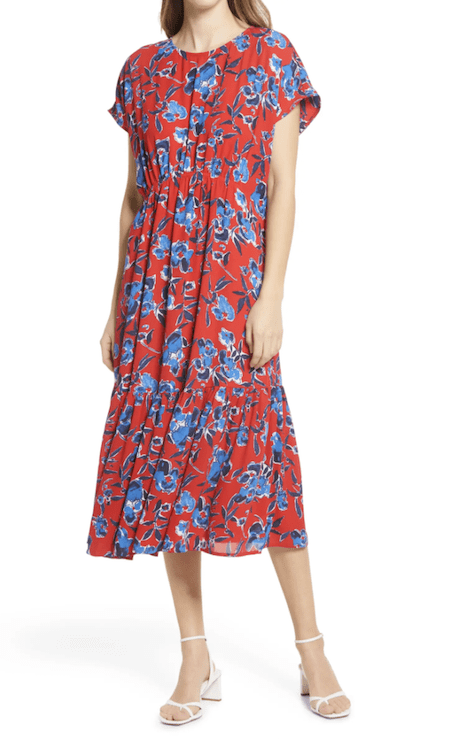 Spring Midi Dresses We Can't Wait to Wear This Season | The-E-Tailer.com/Blog